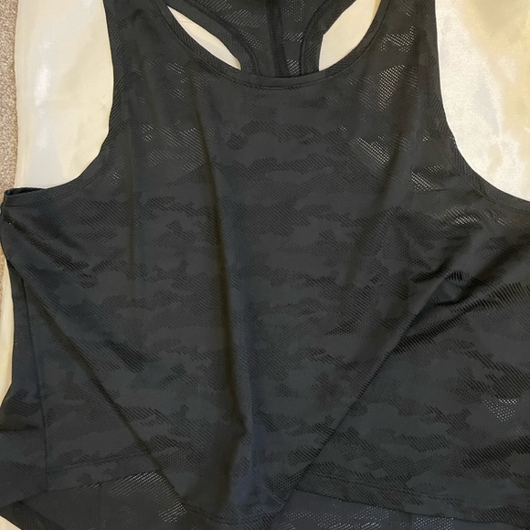 Danskin racer back camo sheer tank top - Picture 3 of 9